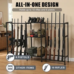 VOTAGOO Portapistolas vertical multifuncional para rifles y pistolas