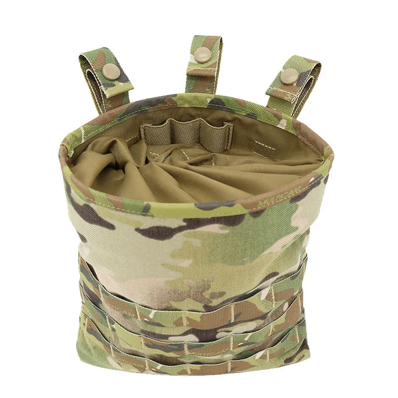Chaleco táctico cintura MOLLE con bolsa plegable multiusos para outdoor - imagen 5