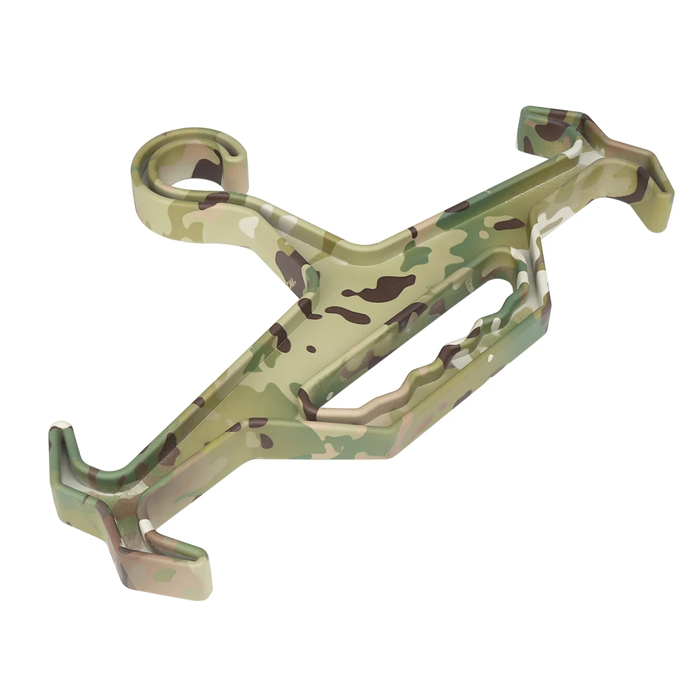 Colgador de placa táctica para chaleco MOLLE, soporte de pecho - imagen 2