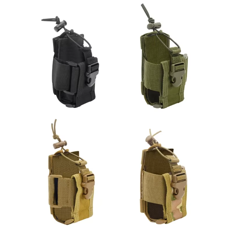 Funda para radio táctica en color camuflaje