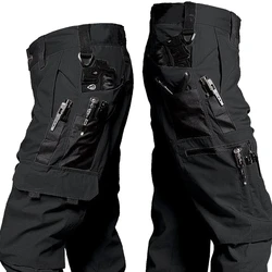 Pantalones tácticos para hombre con bolsillos múltiples - cargo