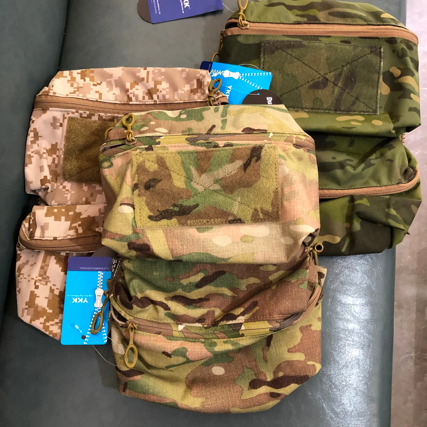 Bolsa táctica con cremallera para portaplacas Multicam ripstop - imagen 5