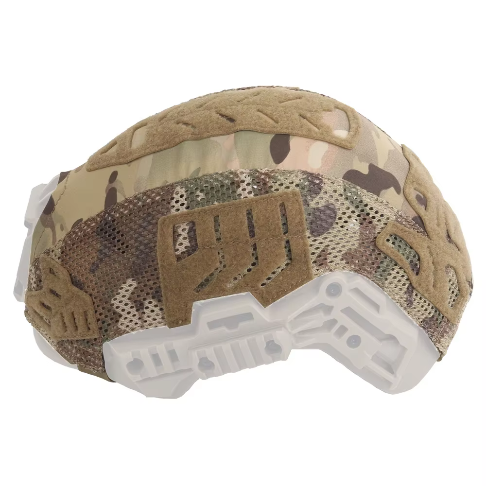 Casco táctico soft shell nailon 500D con cubierta camuflaje militar - imagen 4