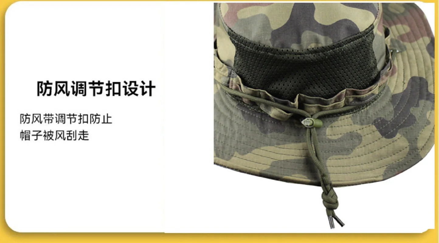 Sombrero de camuflaje polaco para actividades al aire libre