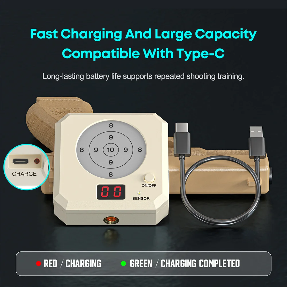 Objetivo de tiro láser electrónico con pantalla de marcación - imagen 5
