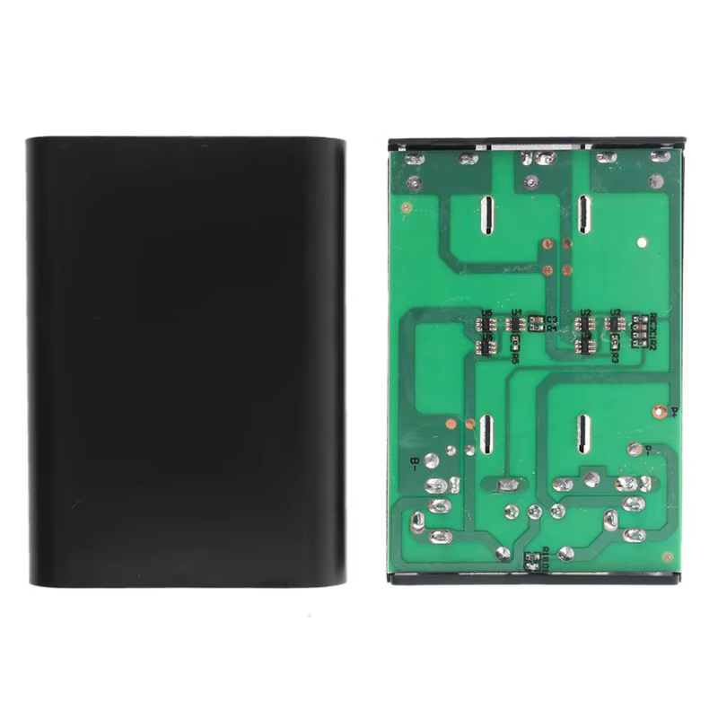 Portapilas 18650 con salida 12V USB para proyectosDIY y electrónica - imagen 2