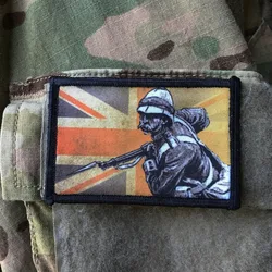 Parche táctico velcro Redcoat británico para uniforme militar