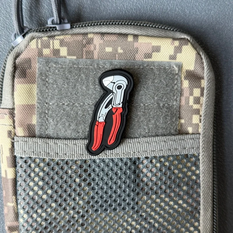 Spirit parche PVC táctico con velcro – emblema para mochila - imagen 2