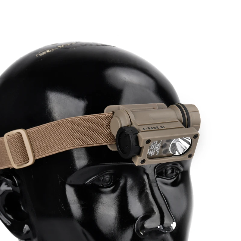 WADSN Sidewinder 2 FAST Luz táctica para casco LED IR y blanco - imagen 2