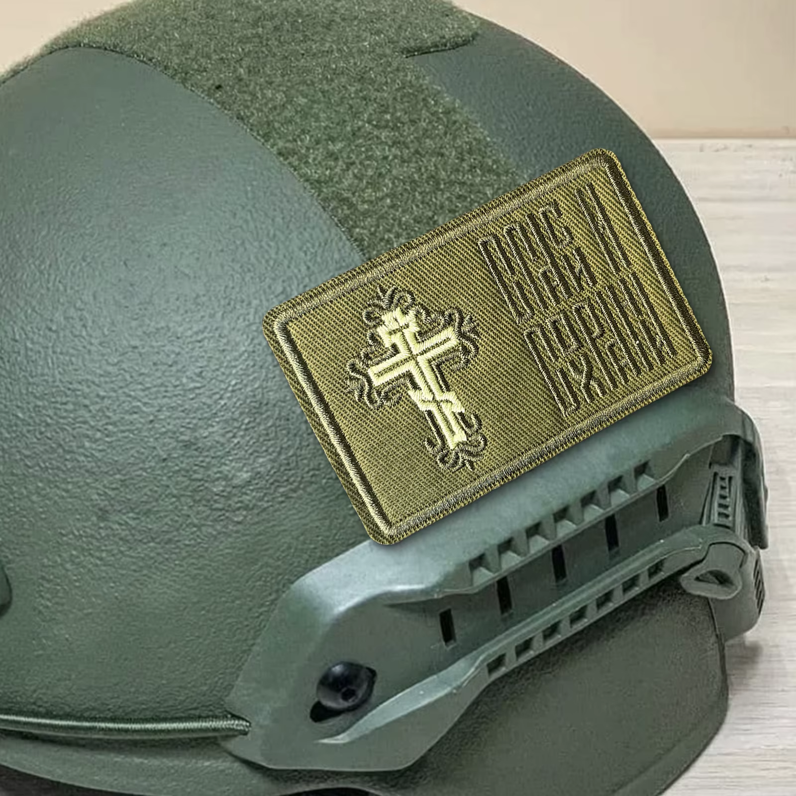 Parche táctico bordado rescate y supervivencia – Insignia militar con velcro - imagen 2