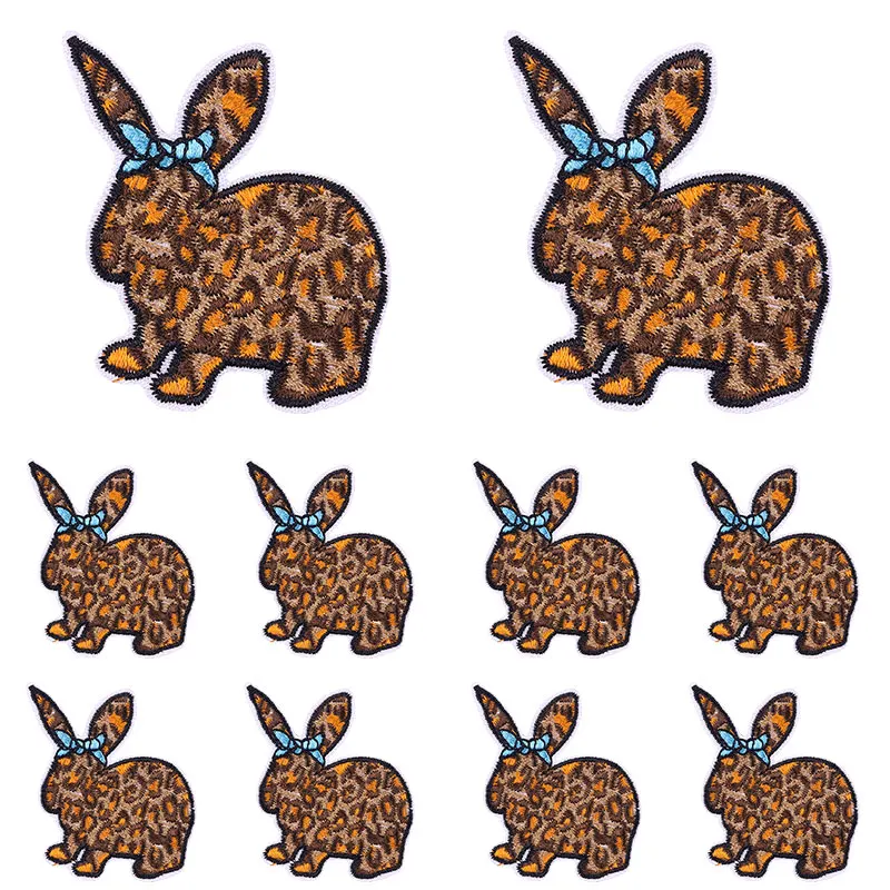 Parche táctico leopardo termoadhesivo para sombreros mariposa DIY