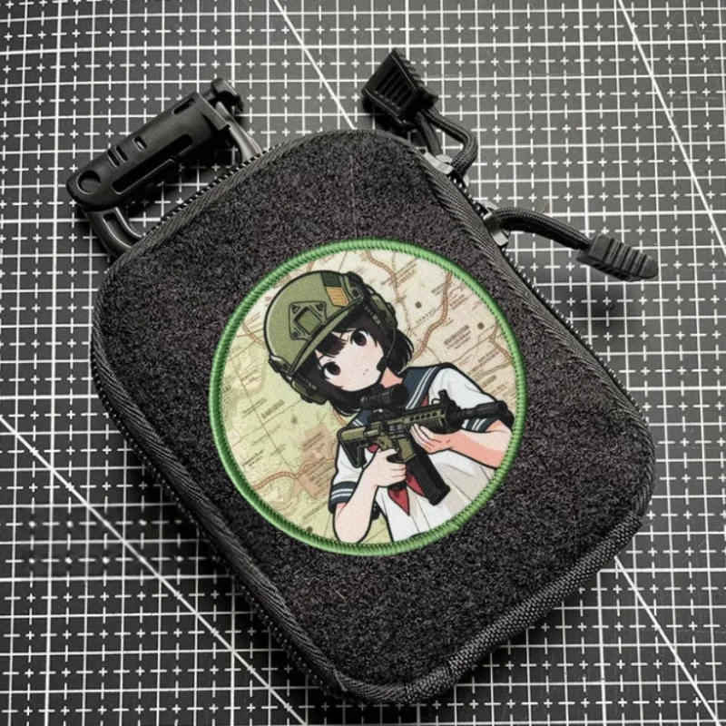 Parche táctico moral de gancho y bucle para mochila y brazalete - imagen 4