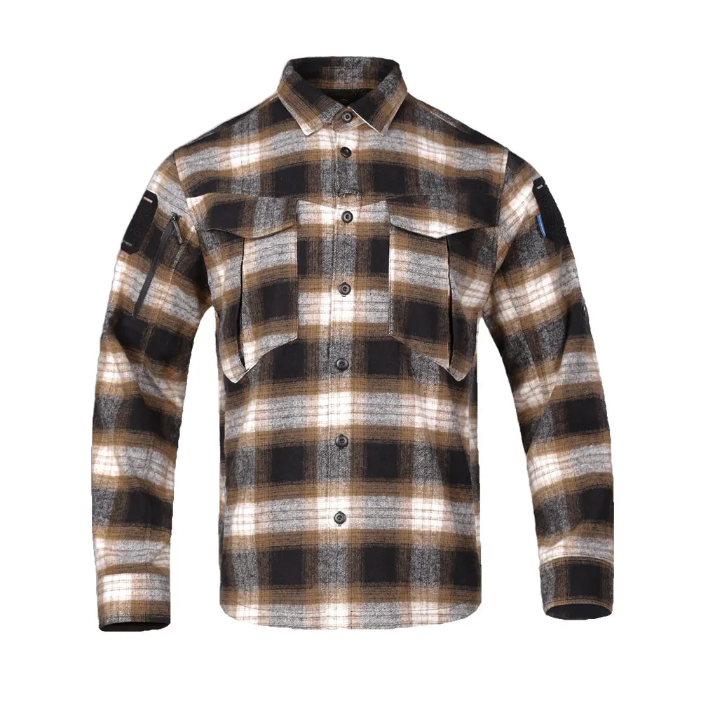 Emersongear Longicorn Camisa Franela Táctica Ergonómica Azul - imagen 4