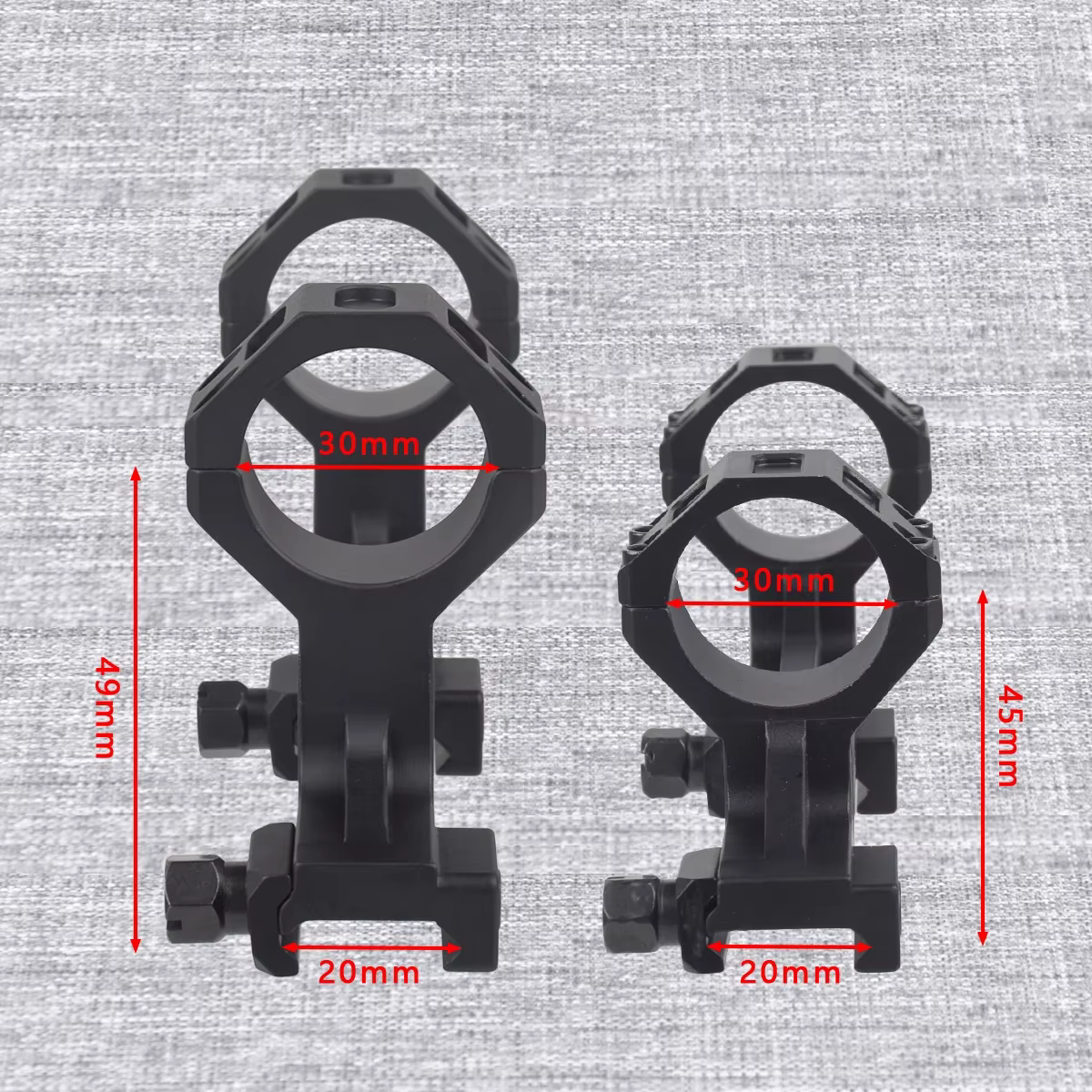 GEISSELE SUPER PERCISION Soporte táctico AR15 para mira punto rojo - imagen 3