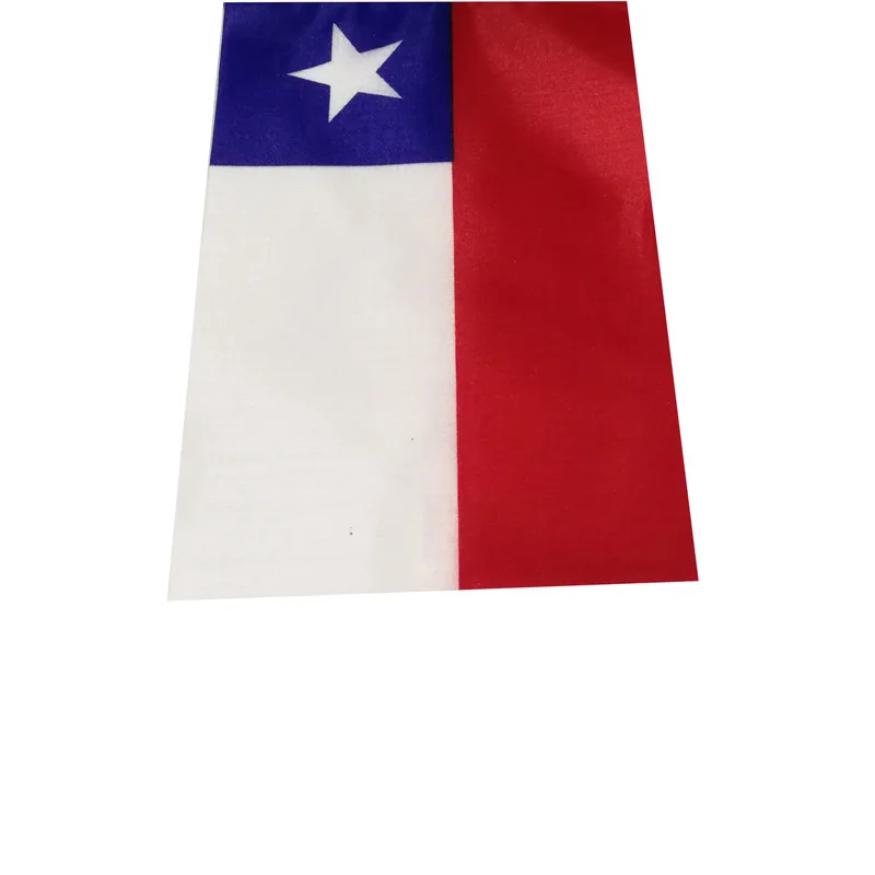 Banderines ondulados a mano de Chile 14x21cm decorativos para eventos - imagen 4