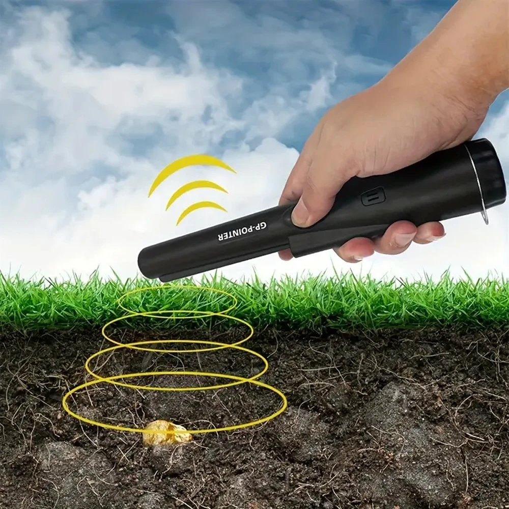 Pinpointer detector de metales impermeable IP66, vibración y audio - imagen 5
