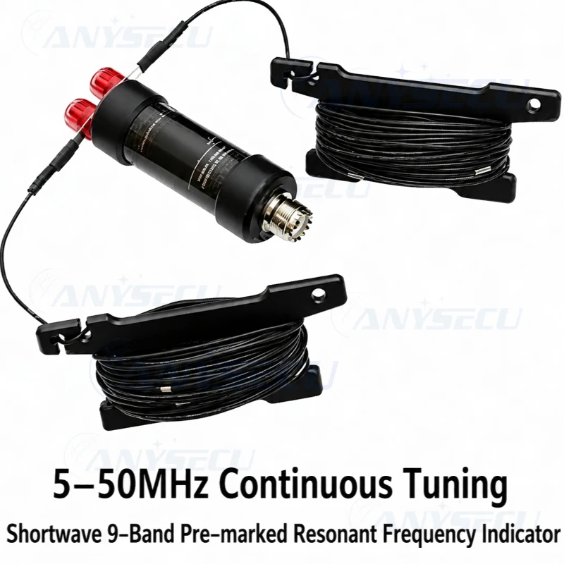 Antena Dipolo HF 9 Bandas 100W - Resonante Ajustable para Radioaficionados - imagen 3