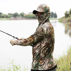 Chaqueta camuflaje biónico Icesilk – Transpirable y secado rápido caza y pesca