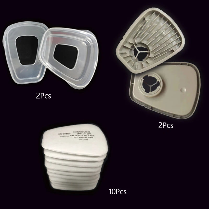 Filtro de algodón para respirador antipolvo - calidad profesional - imagen 2
