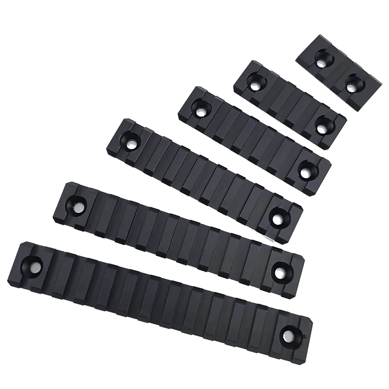 Adaptador Keymod a Picatinny M4/HK416 de aluminio anodizado negro - imagen 3
