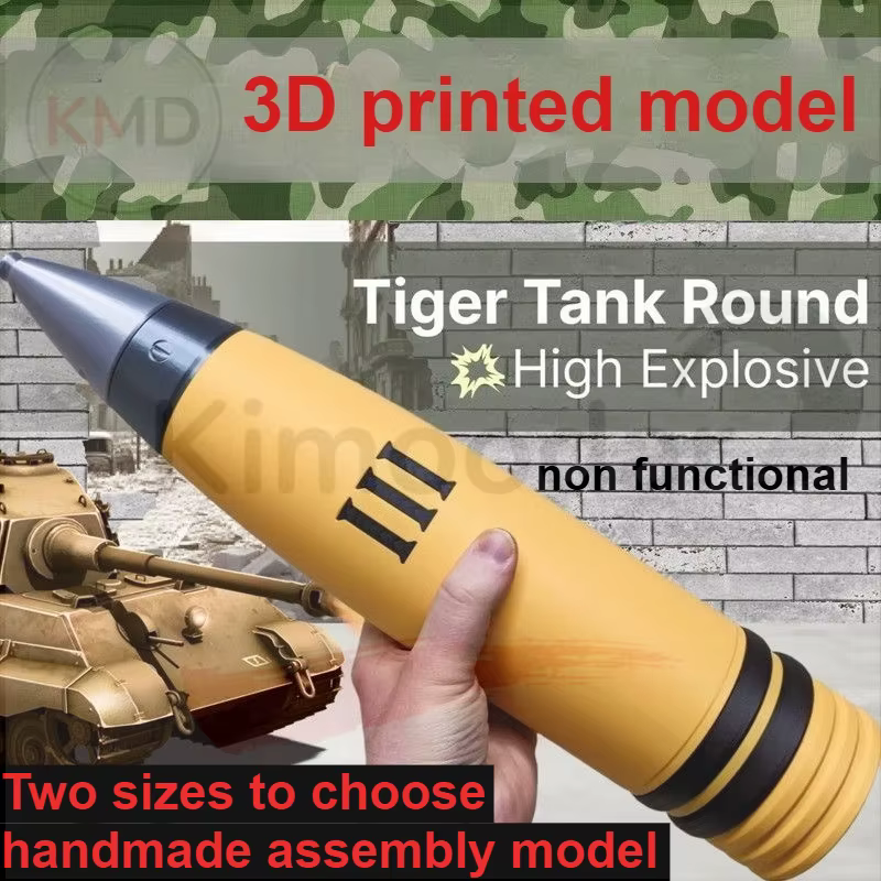 Maqueta militar alemana WWII impresa en 3D, montaje artesanal decorativo