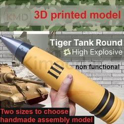 Maqueta militar alemana WWII impresa en 3D, montaje artesanal decorativo