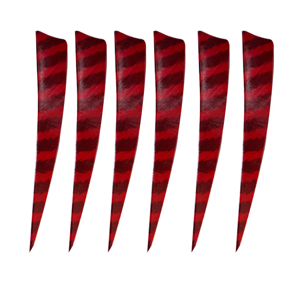 Plumas de pavo real para fletching – Set natural de arquería - imagen 4