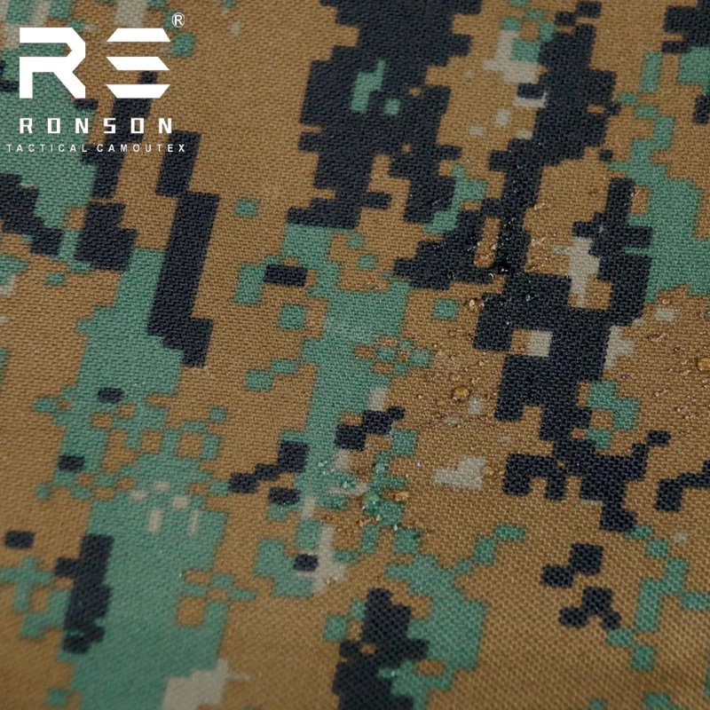 Tela táctica camuflaje MARPAT Oxford poliéster para chaleco - imagen 4