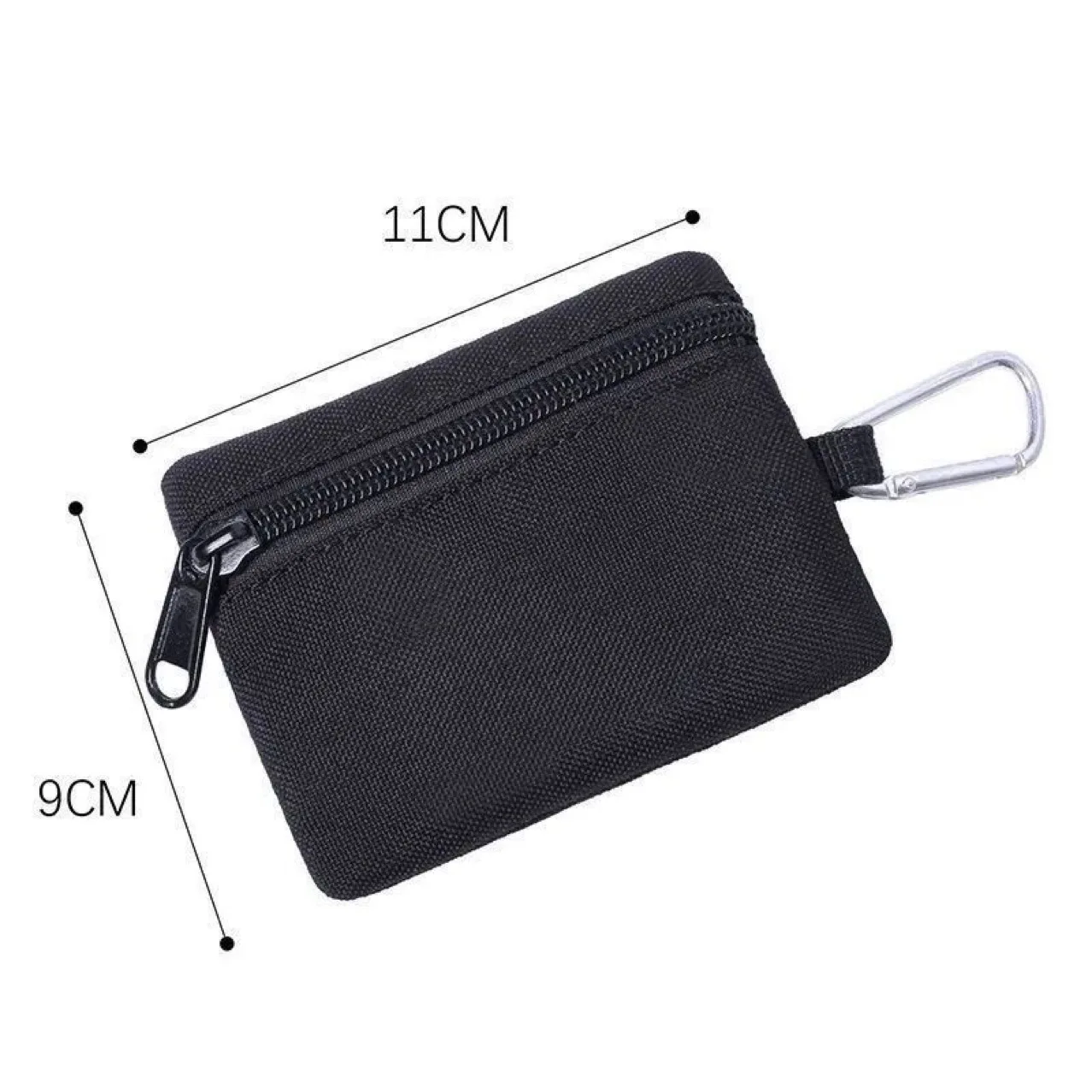 Bolsa táctica con cremallera para llaves y auriculares - imagen 2