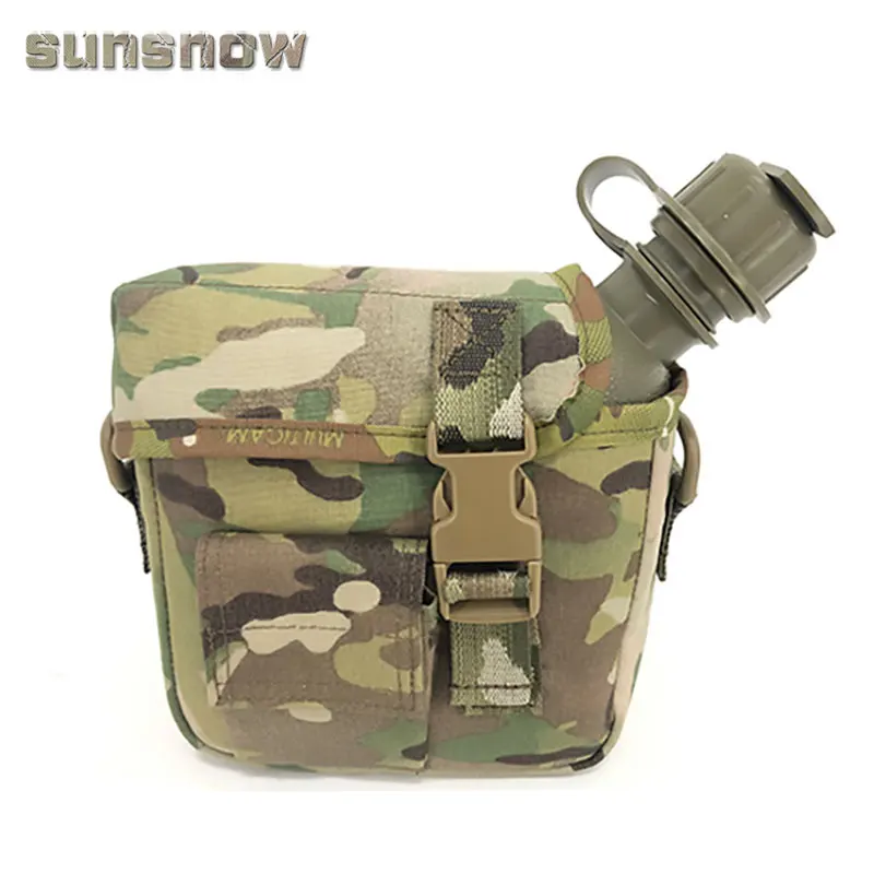 Bolsa MOLLE para botella de agua táctica – soporte hervidor - imagen 5