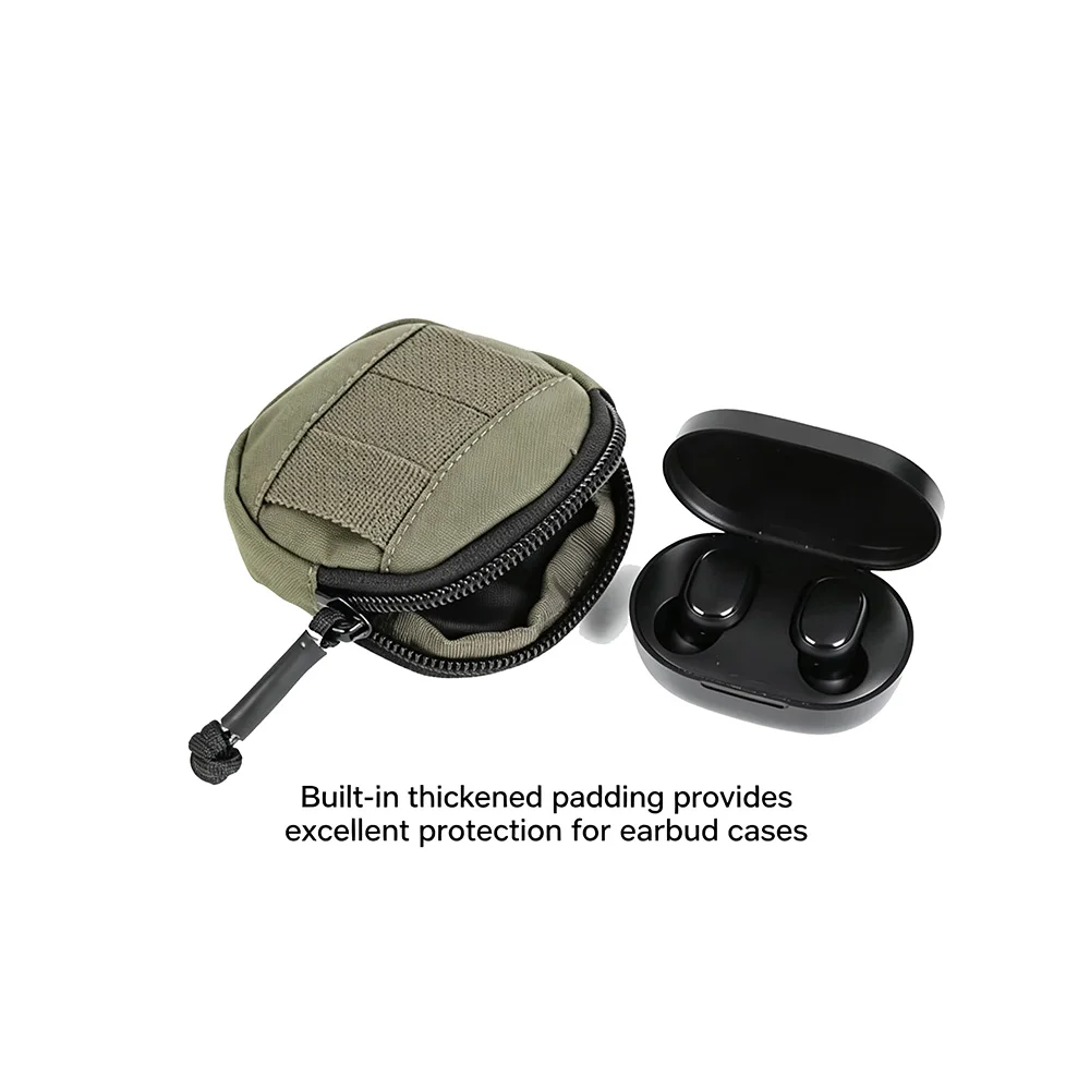 Isnuf Bolsa Táctica EDC Zero para Auriculares y Monedas - imagen 2
