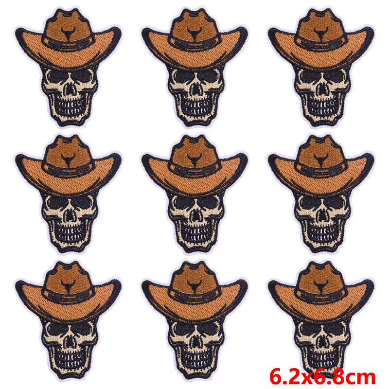 Parche bordado herradura - insignia termoadhesiva para planchar - imagen 3