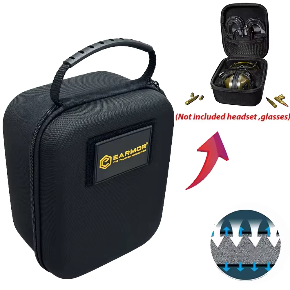 EARMOR estuche táctico para protección auditiva, gafas y accesorios - imagen 5