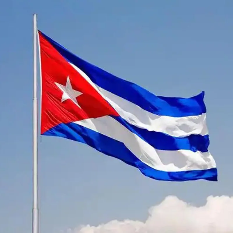 Bandera nacional de Cuba en tejido ripstop - imagen 2