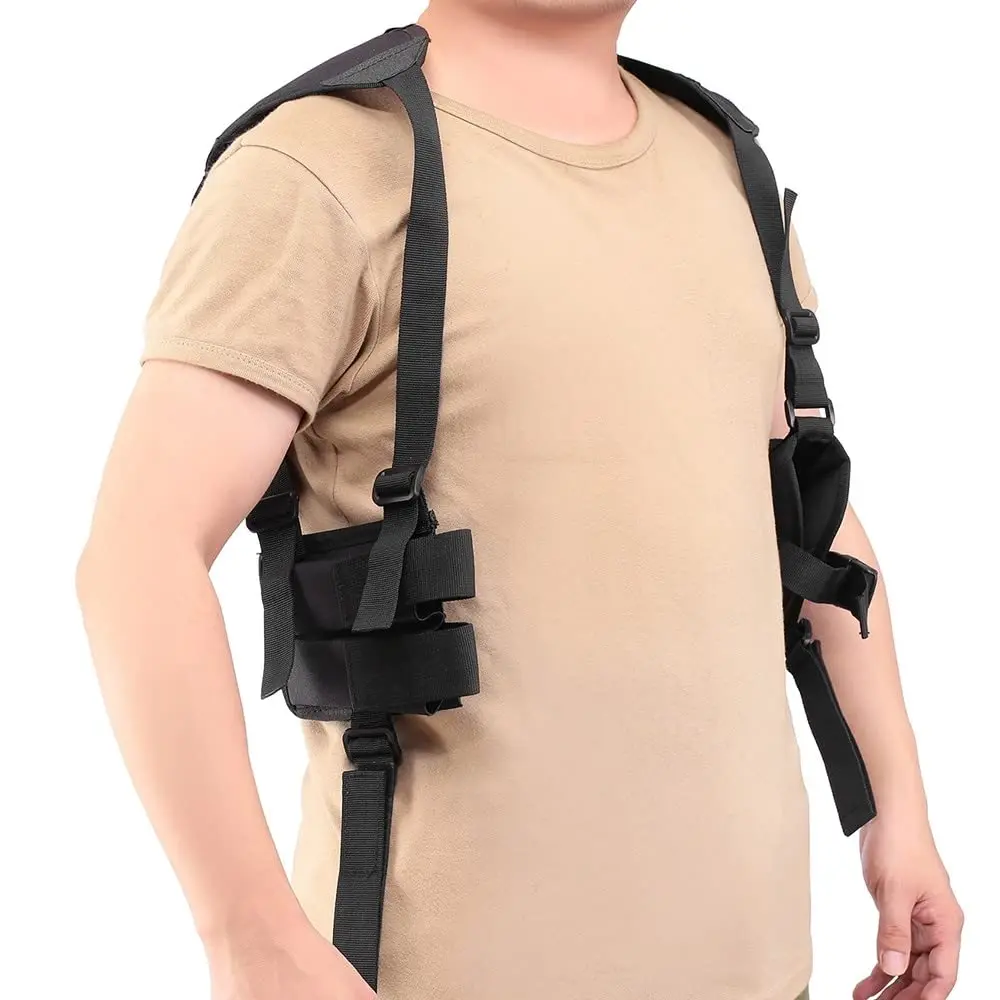 Funda táctica pistola ambidiestra porte oculto bolsa cargador - imagen 2