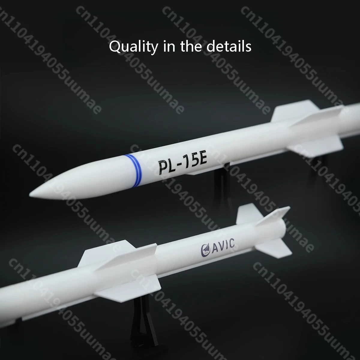 Modelo 3D PL-15E aire-aire con soporte para exhibición estática - imagen 4
