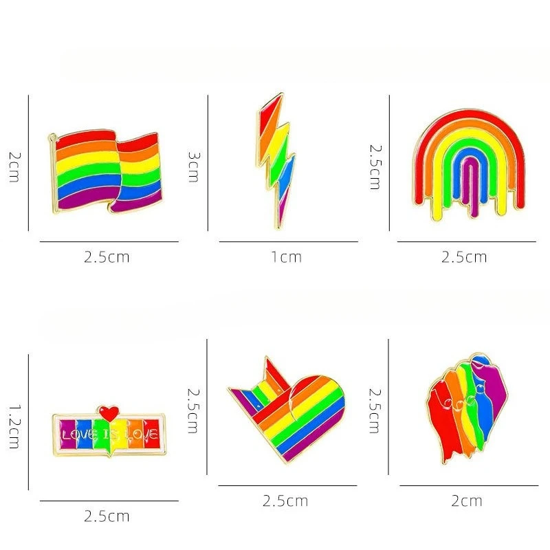 Pin con colores intensos para cosplay y eventos