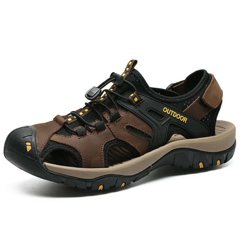 Zapatillas acuáticas verano hombre – Transpirables malla aire suela goma - imagen 4
