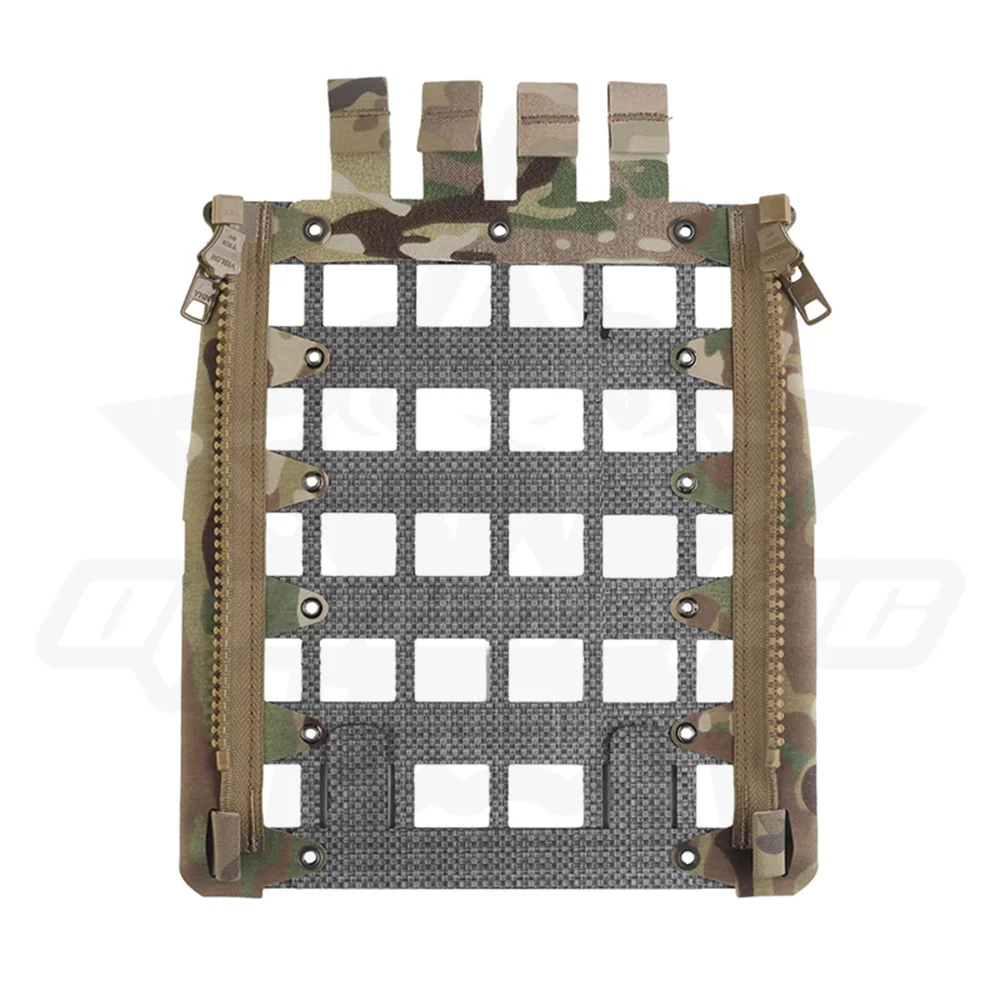Panel trasero en color Ranger Green