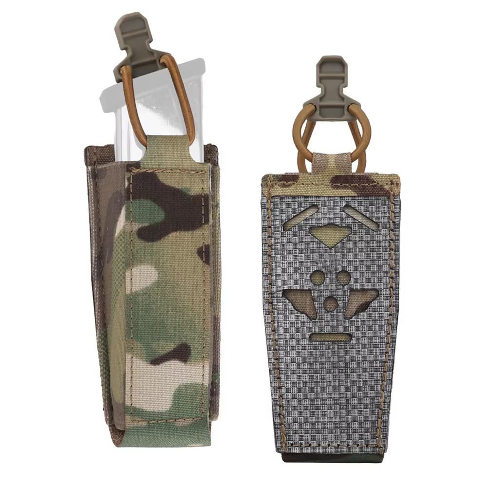 Bolsa táctica para revistas 9mm con soporte pistola MAG – ajustable - imagen 4