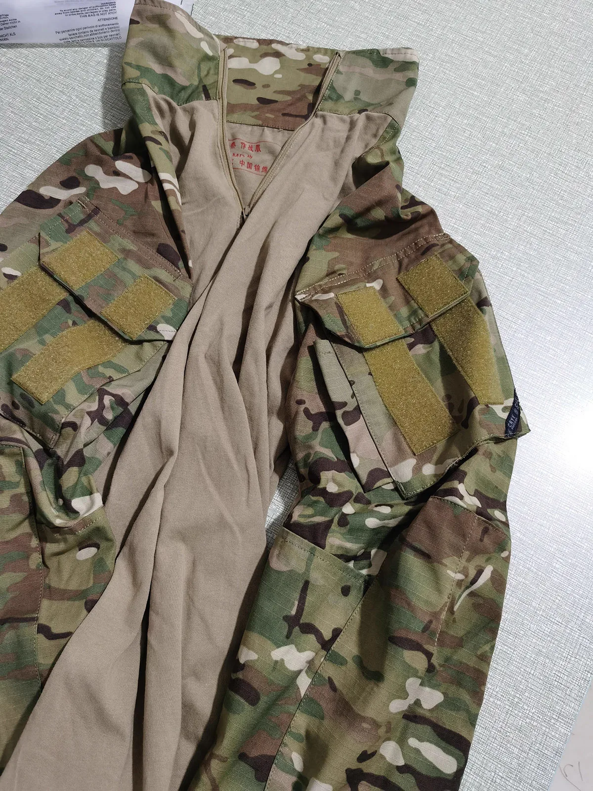 Abrigo militar G3 camuflaje ripstop todo terreno combate caza - imagen 2