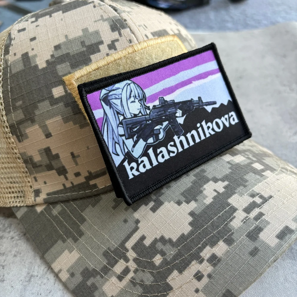 Parche táctico Velcro Kalashnikov anime – Complemento militar