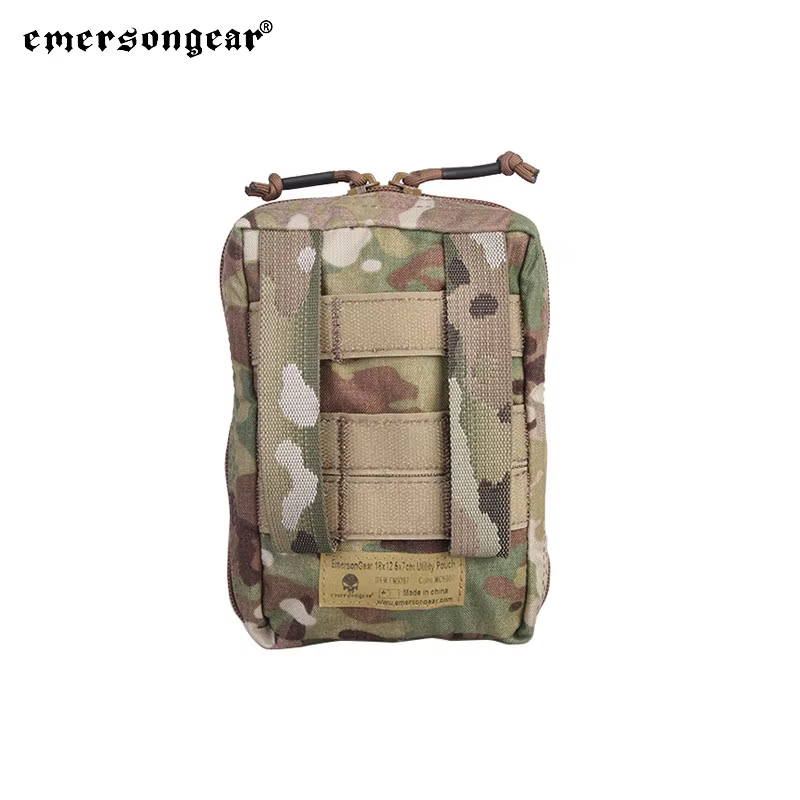 Vista trasera con cinta MOLLE de velcro
