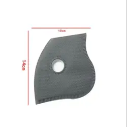 Máscara ciclismo antipolvo PM2.5 con filtro de carbón activo 5 capas