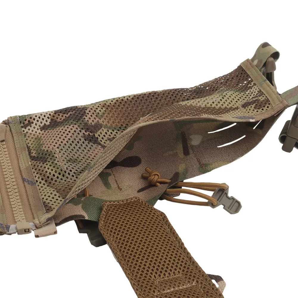 OPHIDIAN Chaqueta táctica de nailon 500D con MOLLE ajustable