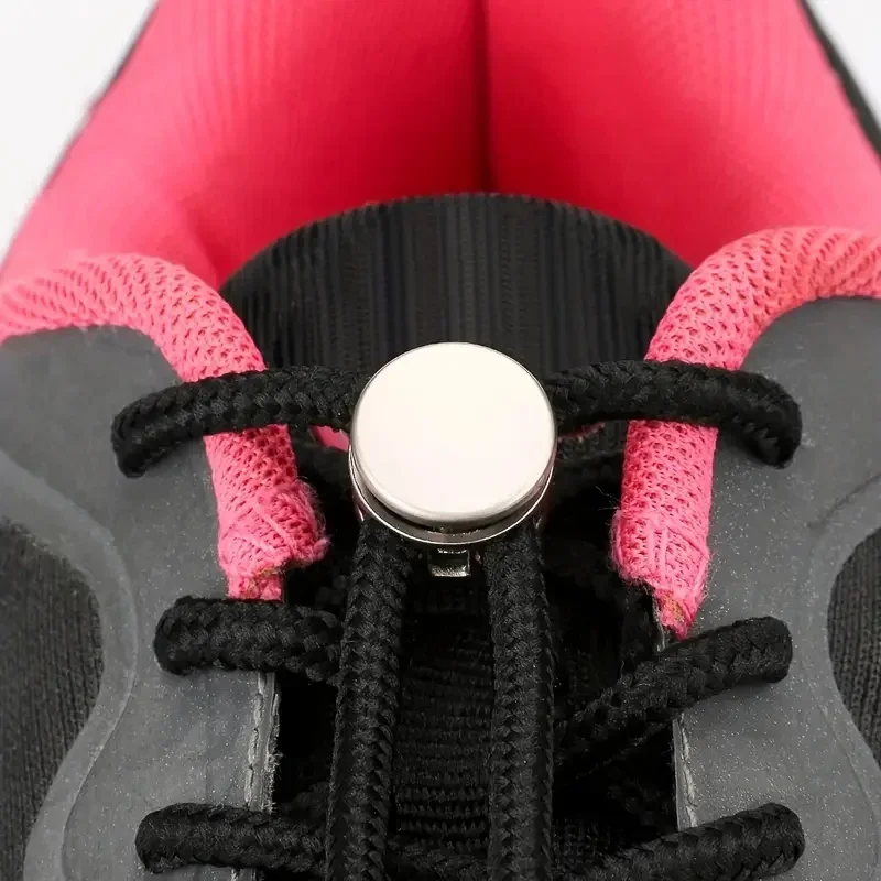 Cierres elásticos para cordones de zapatos con resorte e instalación