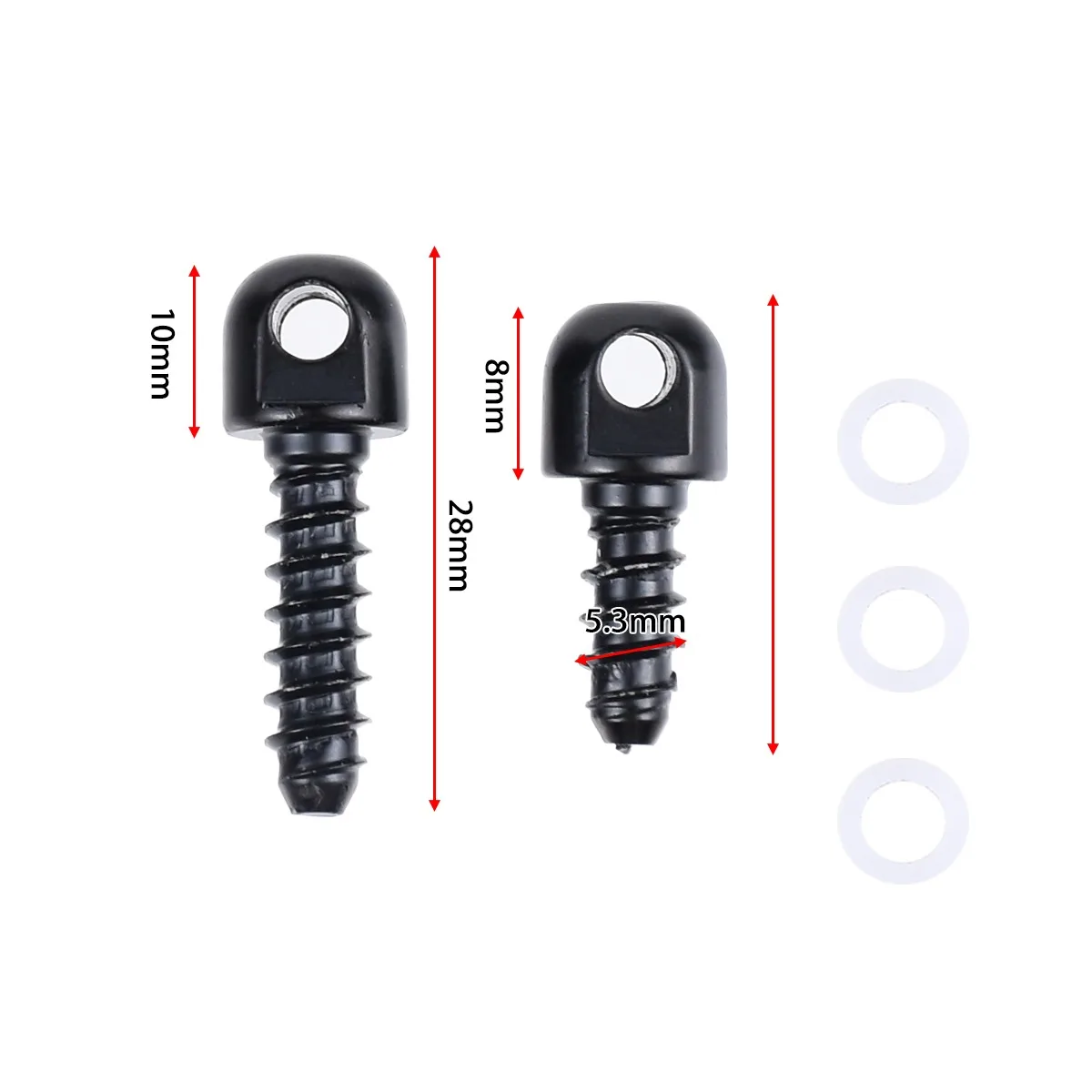 Anillo QD desmontable acero inoxidable rosca 1-1.35" – Liberación rápida