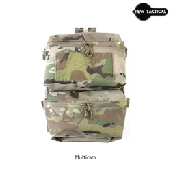 PEW TACTICAL Ferro FCPC V5 Panel trasero doble bolsa chaleco táctico