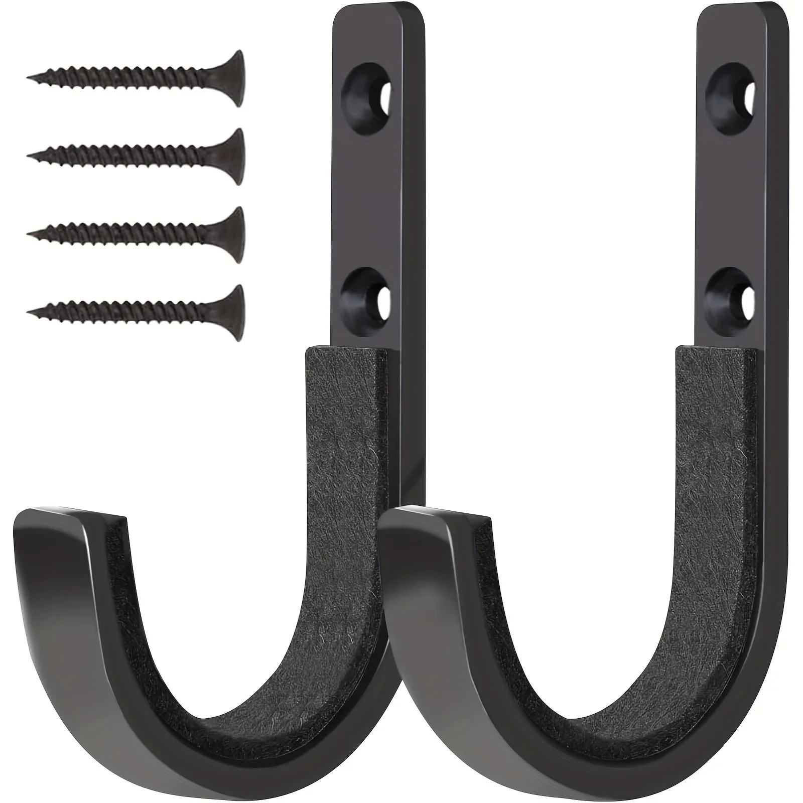 Soporte de pared para rifle con acolchado de espuma