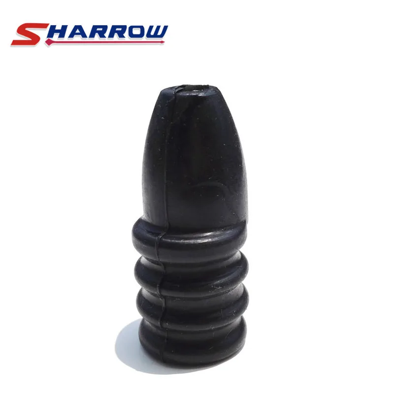 Sharrow Extremo repuesto tope cuerda silicona negro arco - imagen 2